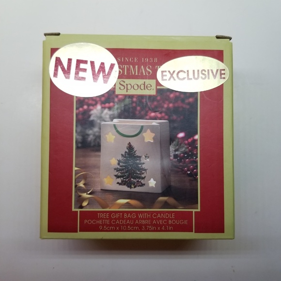 Spode Gift bag Tealight Tree with Stars - Picture 2 of 4